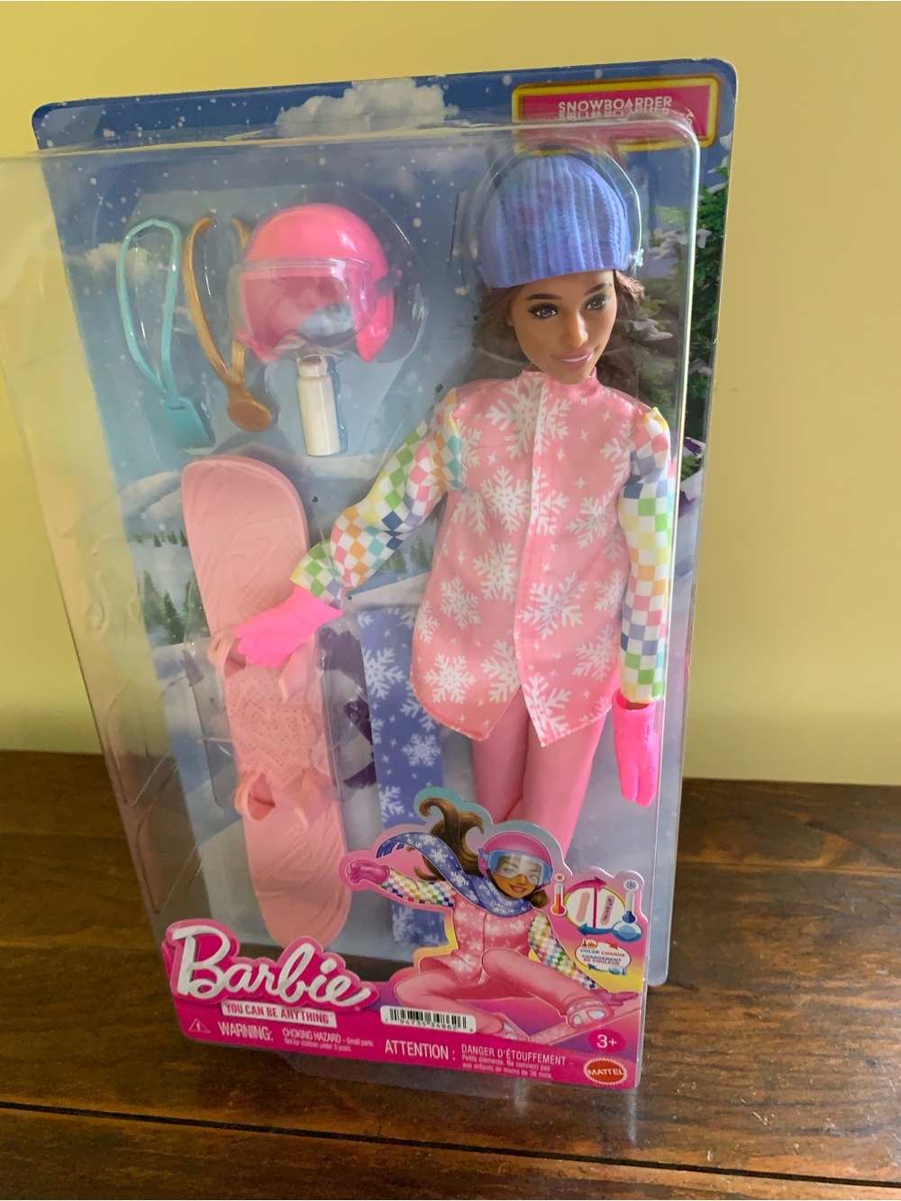 Snowboarding Barbie Snowboard Snowsuit Winter Shred NIB NRFB